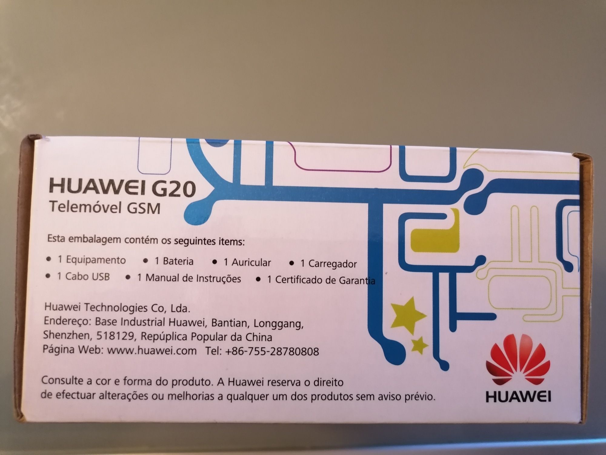 Huawei G20 (GSM). NOVO, na caixa