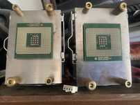 2 procssadores intel Xeon 3200ghz 1M cache 800mhz bus speed