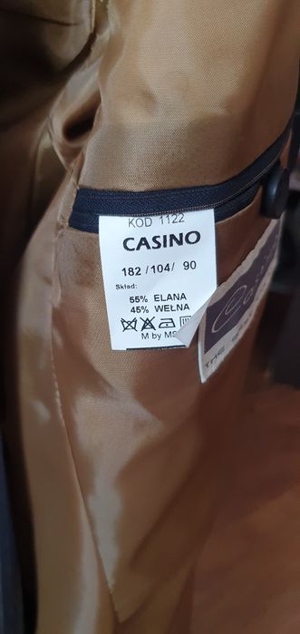 Garnitur męski 182/104/90