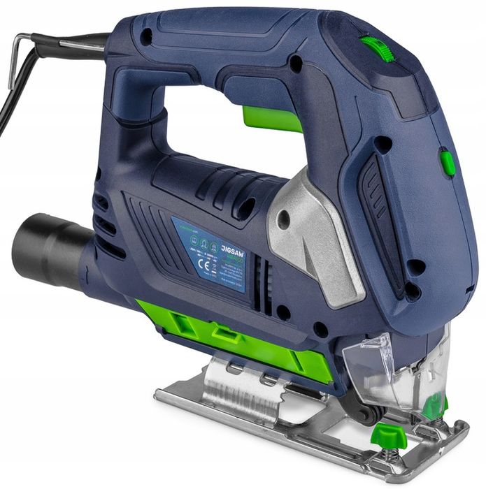 Wyrzynarka Piła Do Drewna Metalu Przecinarka Laser + 10 Brzeszczotów