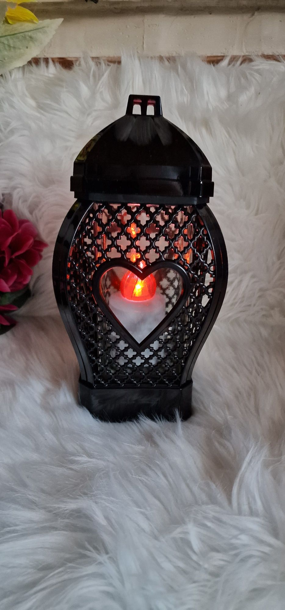 Znicz kapliczka Glamour małe serce rattan 29 cm
Przychodzę z kolejną p