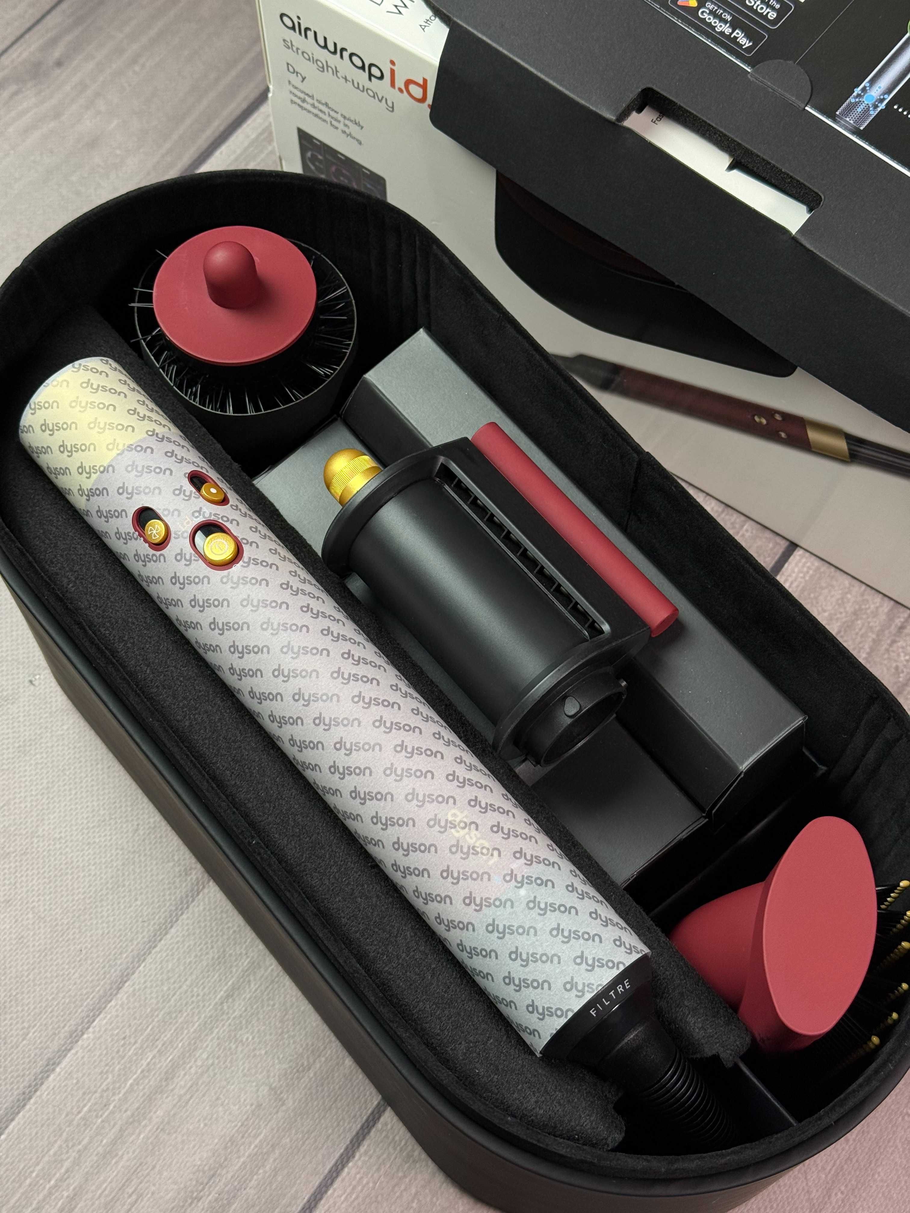 Оригінальний стайлер Dyson HS08 i.d Red Velvet Новий Дайсон
