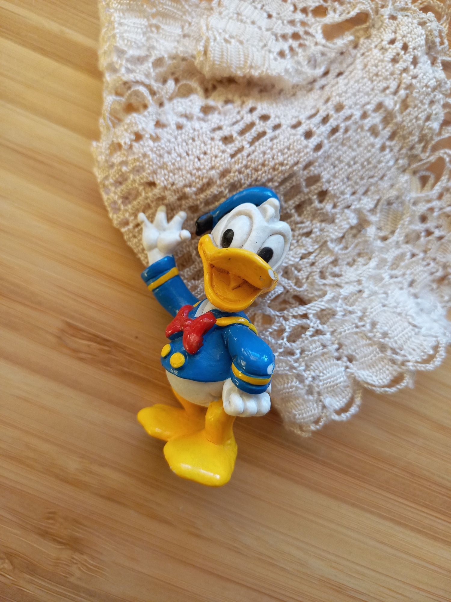 Kaczor Donald bootleg stara figurka pcv prl