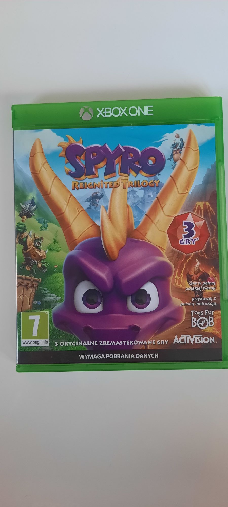 Spyro xbox one wersja PL