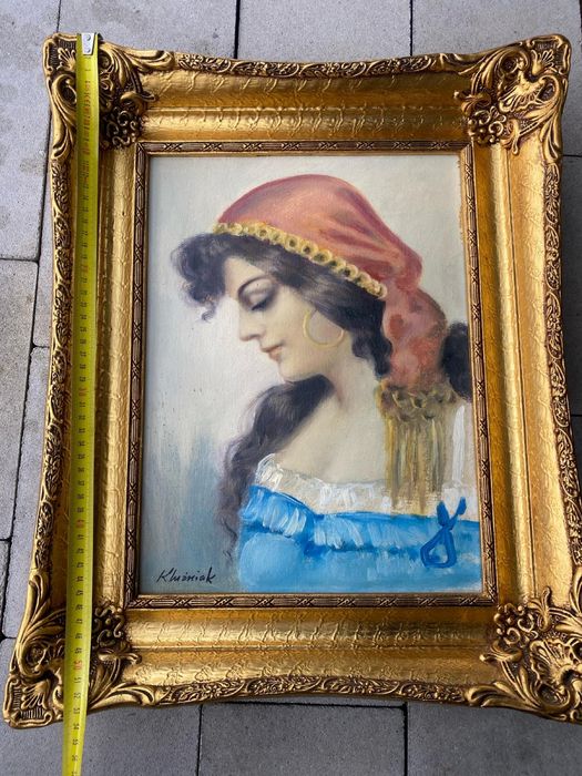 Obraz Jerzy Kluźniak Cyganka