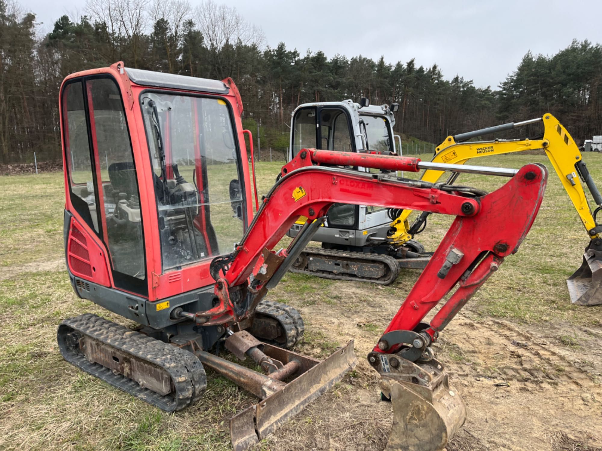 Minikoparka Wacker Neuson 8018 et18 20 24 jak nowa 2000h jcb 2013