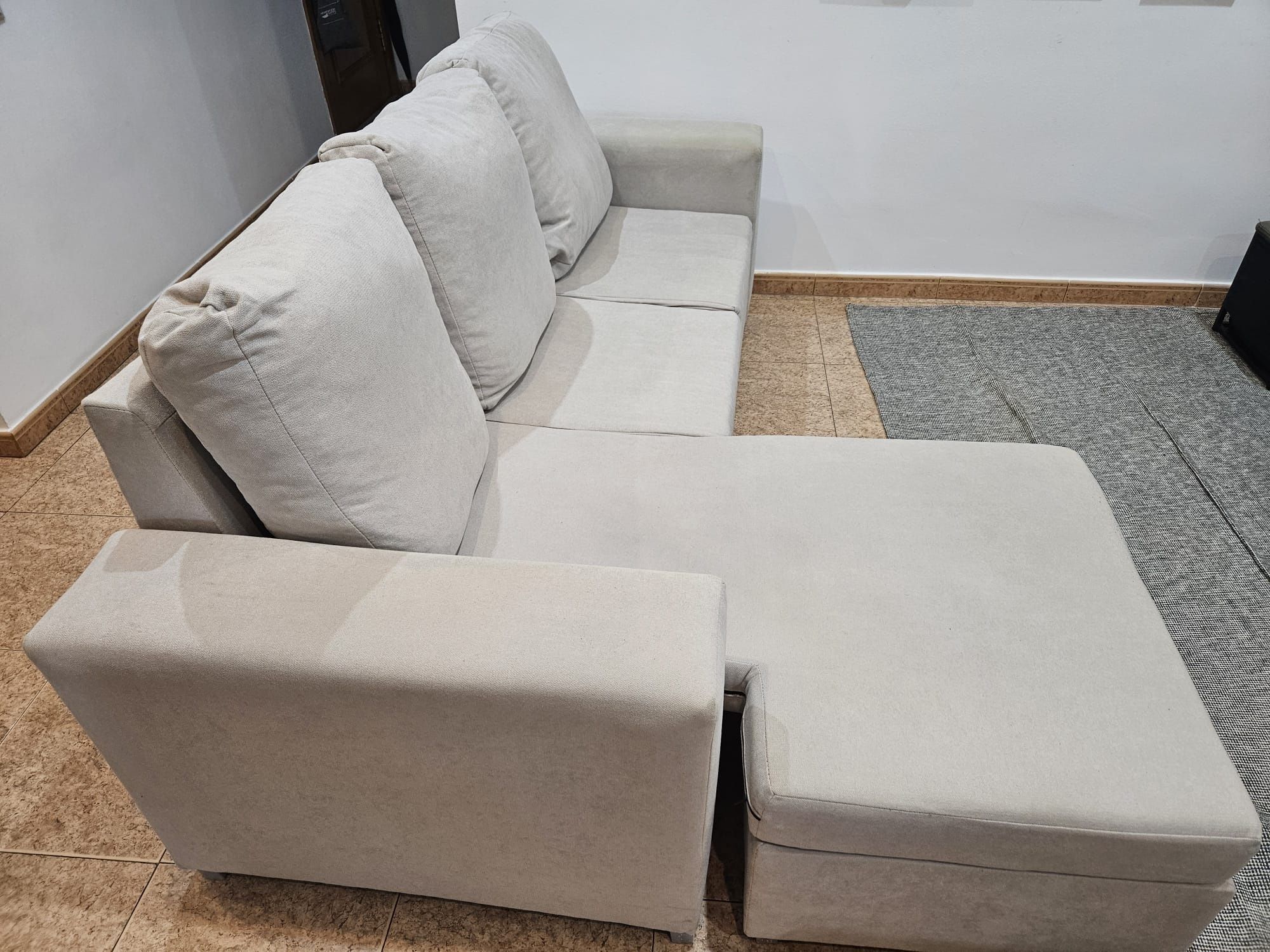 Sofá Chaise Long Reversível 3L
