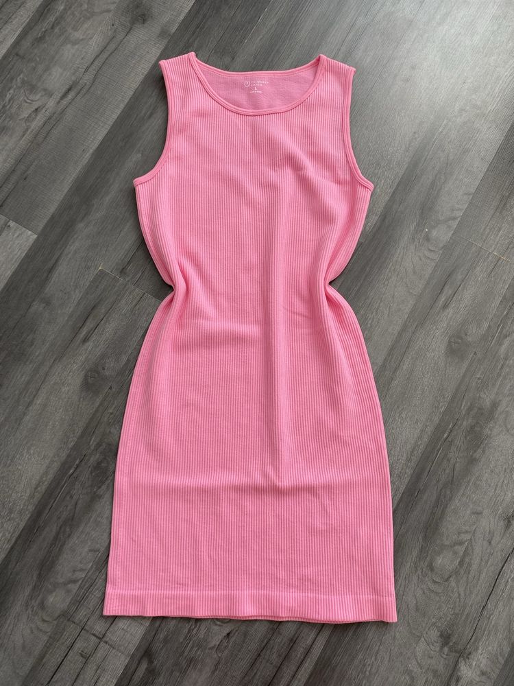 Primark różowa sukienka 95% nylon