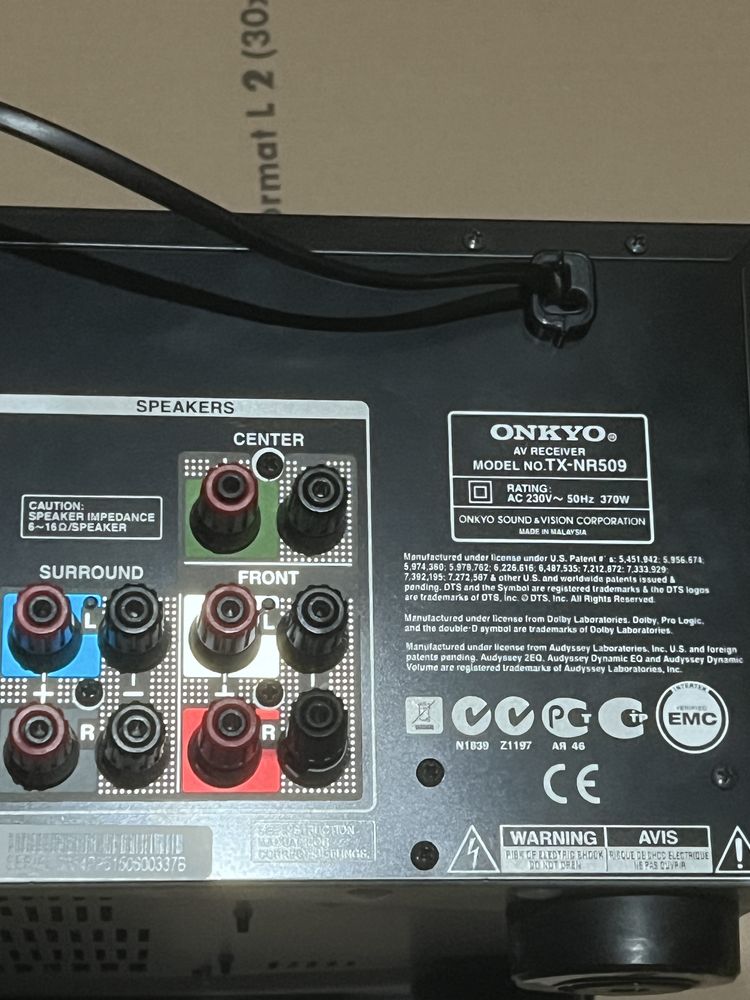 Amplituner Onyko tx-nr509