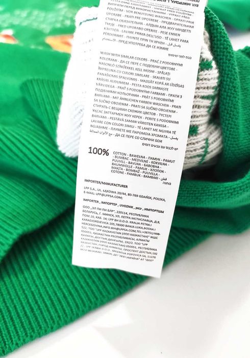 Bawełniany, świateczny sweter 164 / S / M 38 na święta choinki pizza