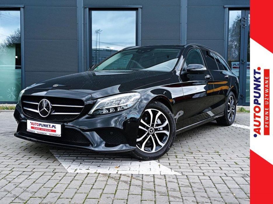 Mercedes-Benz Klasa C Avantgarde 220d AT RWD *, 2020r. FV23% * LED HP * Skóra * BLIS * HUD *