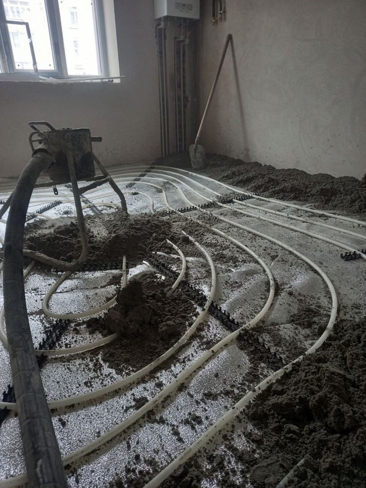 ТОП‼️Професійна напівсуха стяжка та гіпсова штукатурка ВІД ЕКСПЕРТІВ
