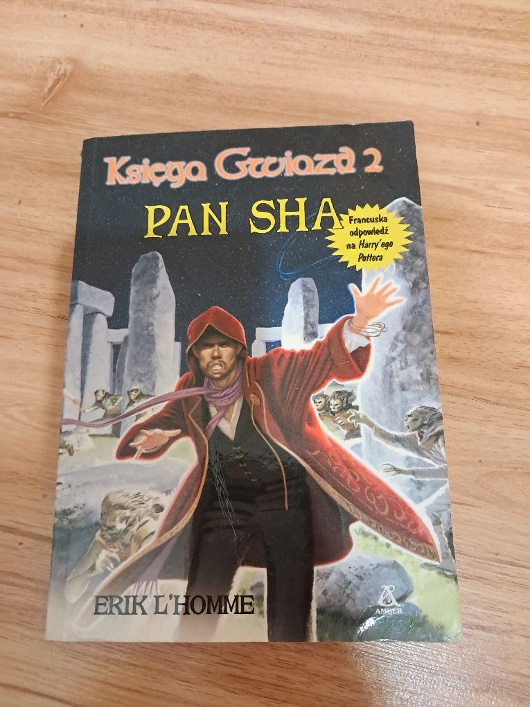 Książka "Czarnoksiężnik Kadehar" + "Pan Sha" Erik L'homme