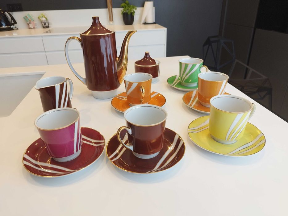 Serwis kawowy "June" Ćmielów lata '60