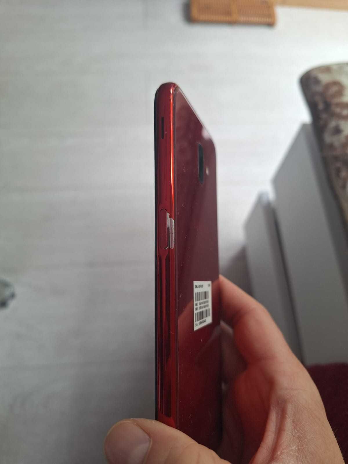 Samsung Galaxy J6+ czerwony zadbany