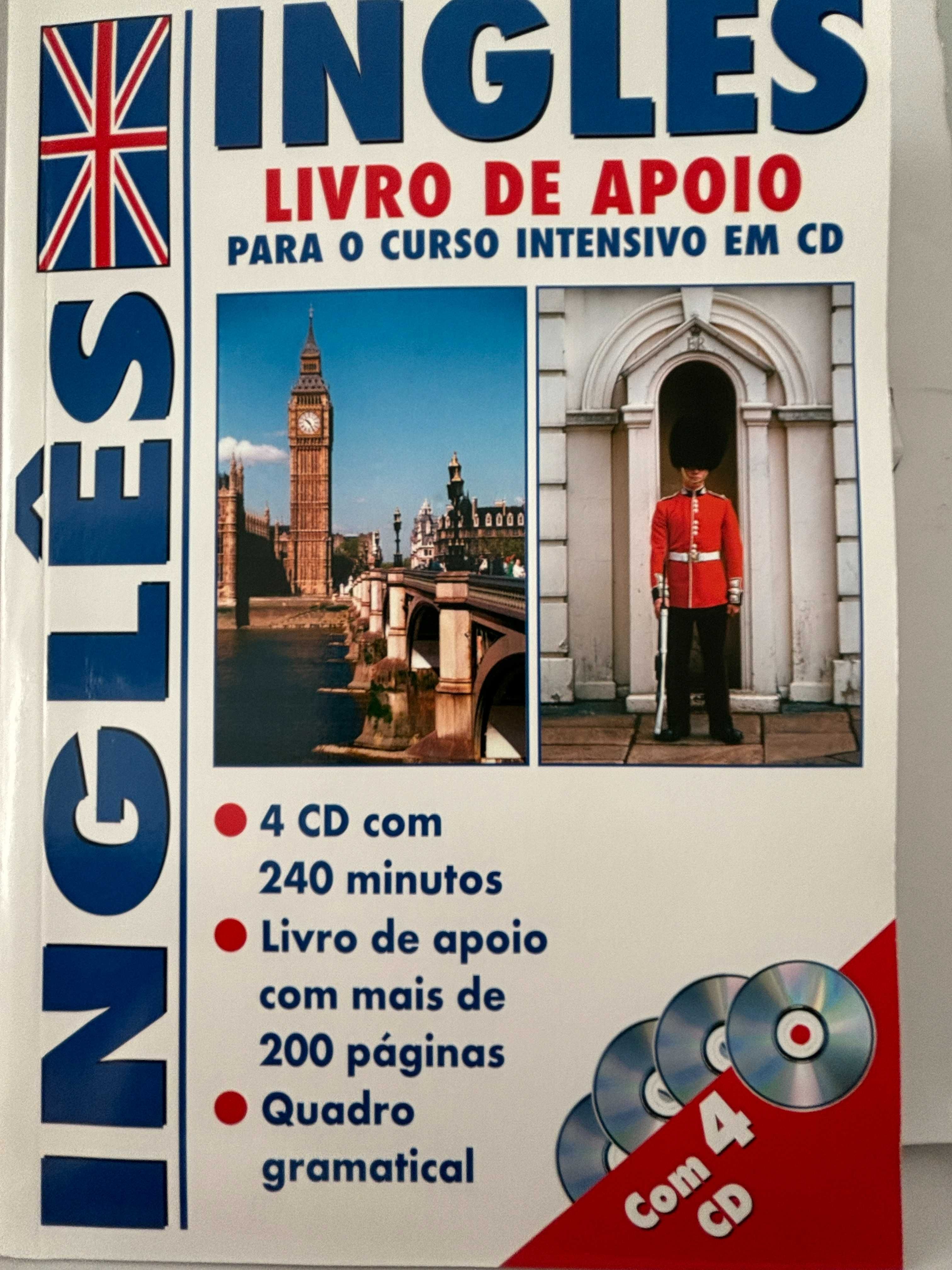 Curso de inglês intensivo e interactivo com CD para jovens e adultos