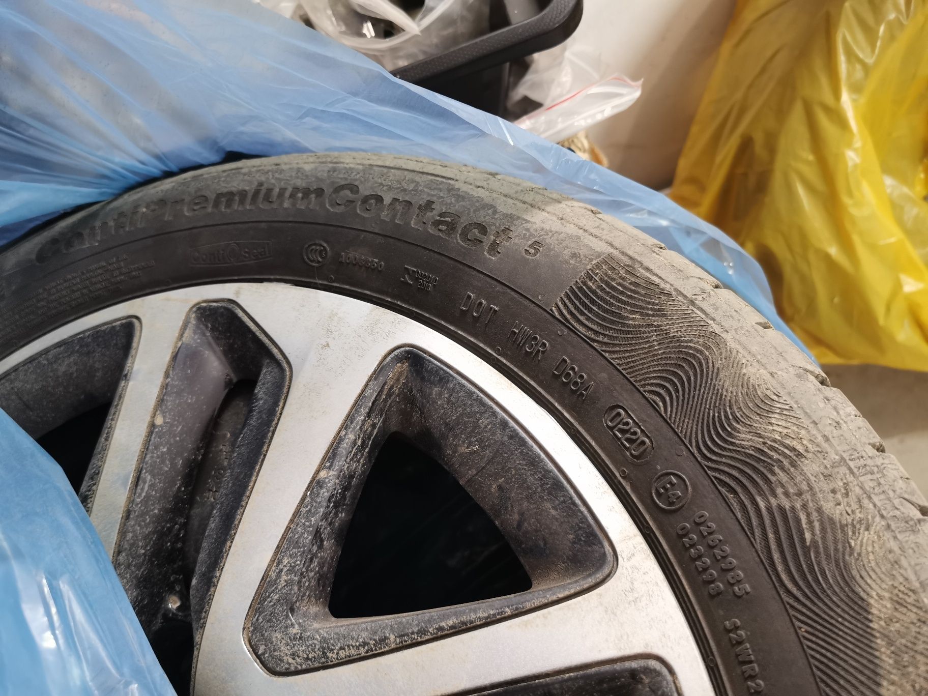 Koła Opel Insignia B 5x115 opony R17 215/55 2020r Alufelgi felgi TPMS