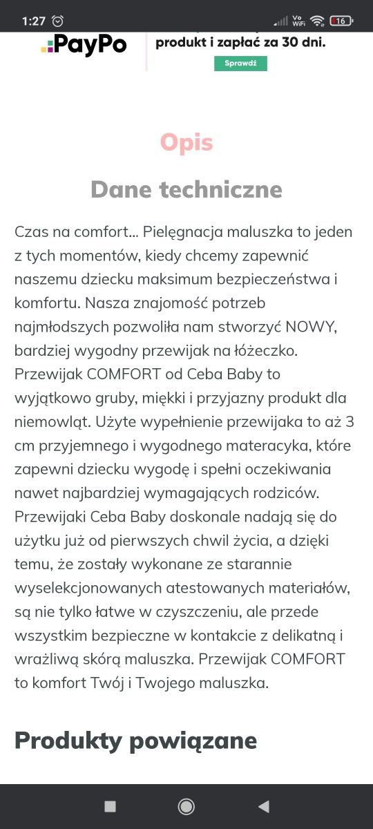 Przewijak caro super stan