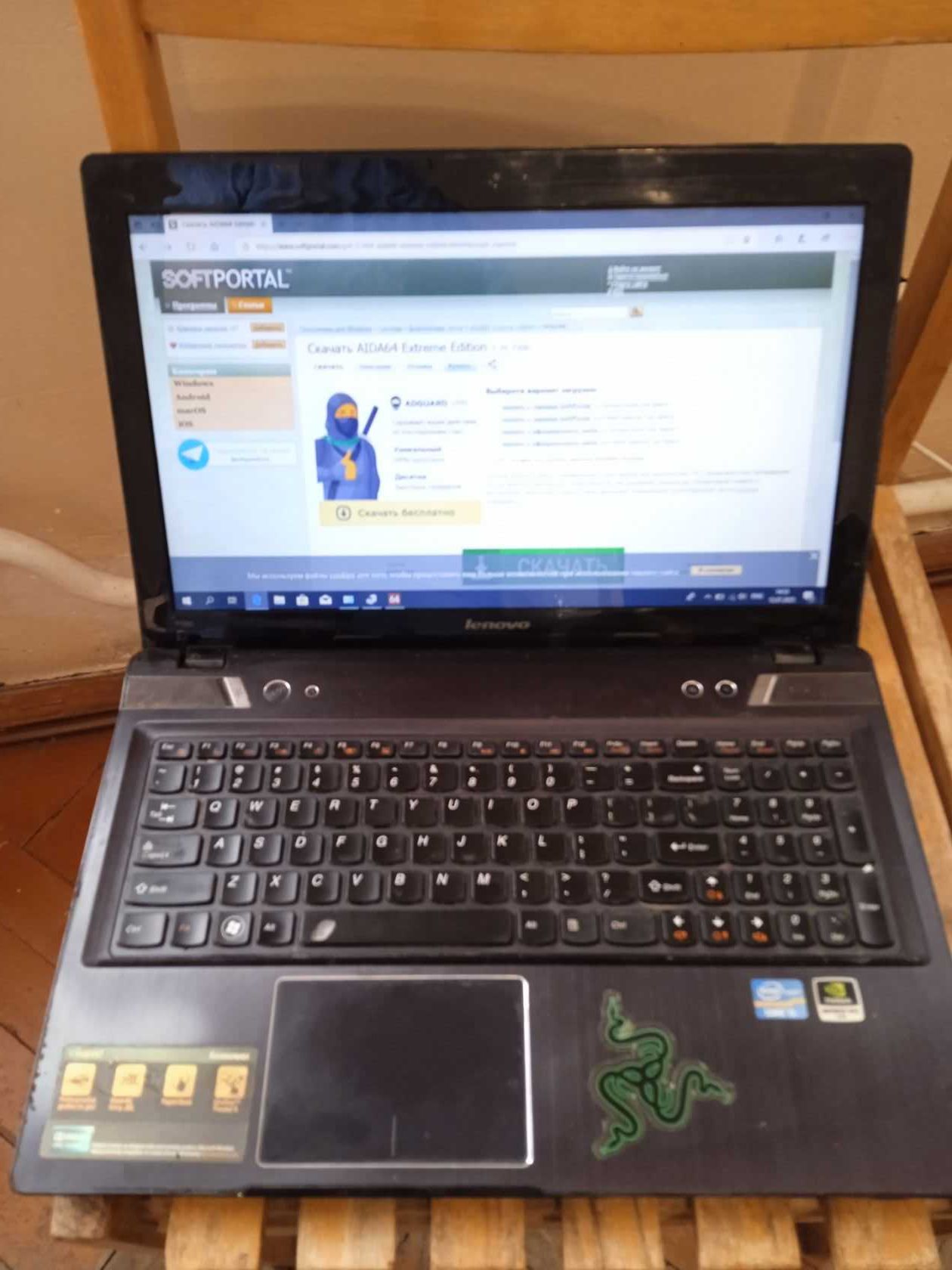 Lenovo y580 i3-3210m 8 gb ddr3 gf gtx660m