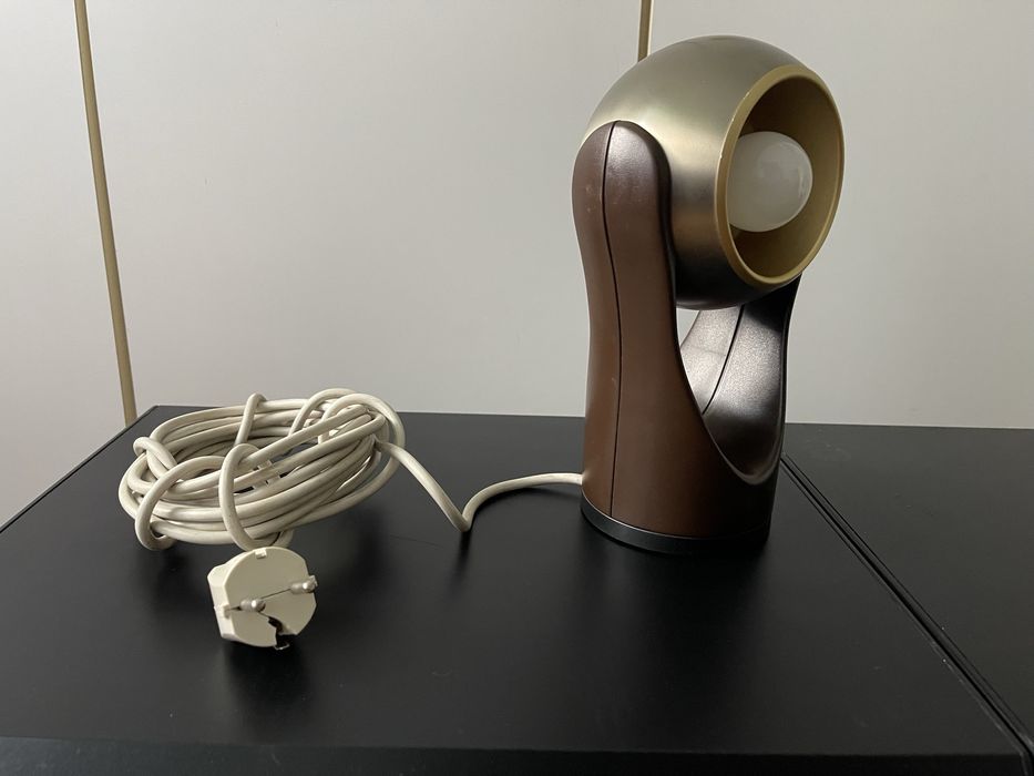 Lampka retro vintage design Space Age PRL  lata 70