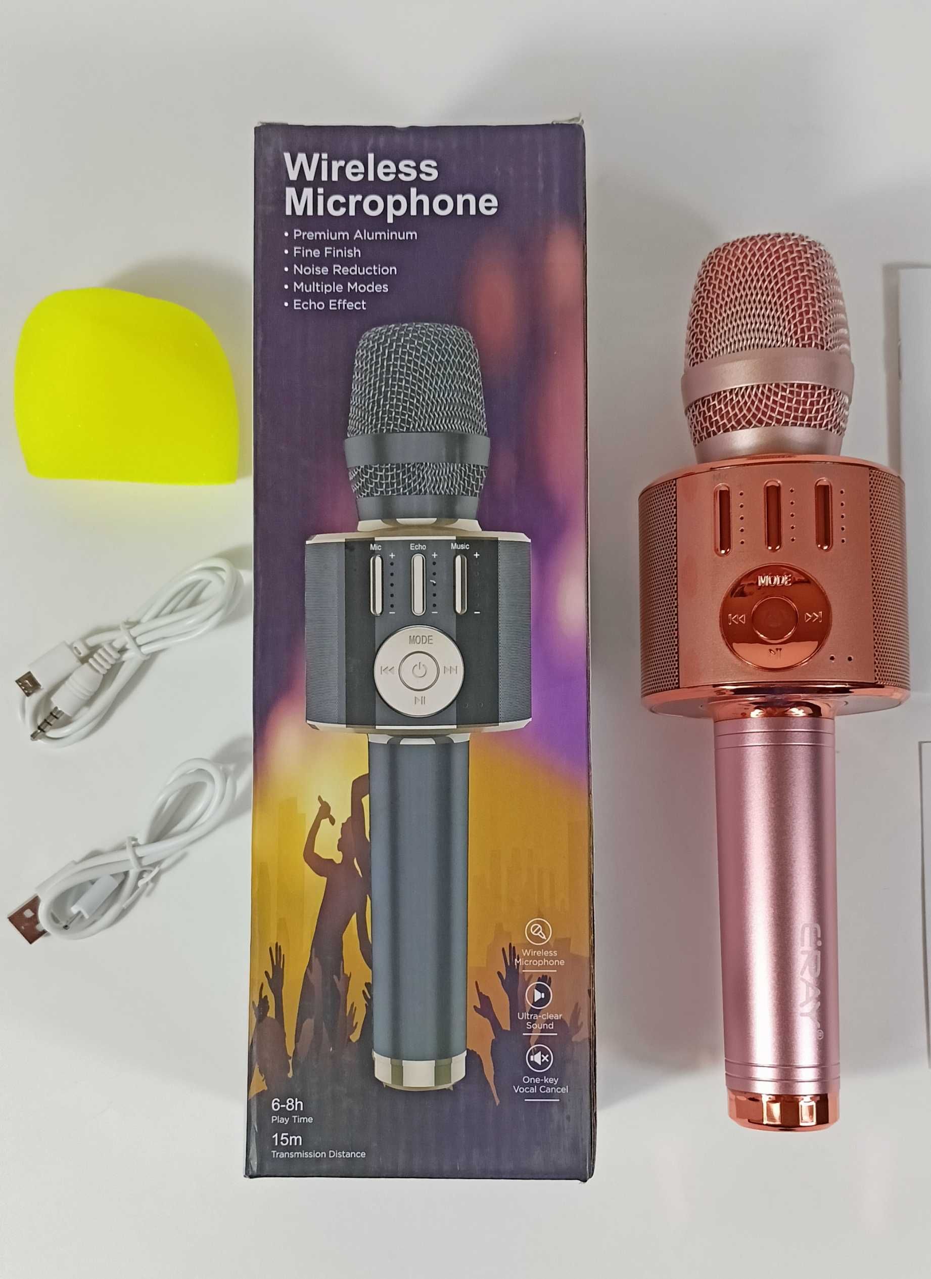 Mikrofon BlueFire karaoke Bluetooth 4 w 1