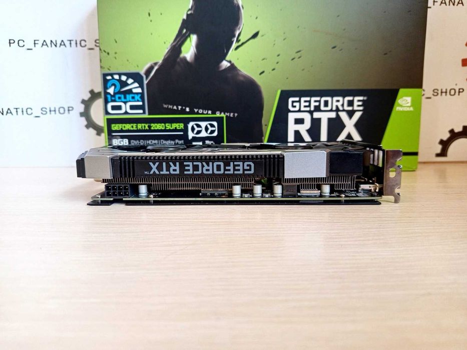 Відеокарта KFA2 GeForce RTX 2060 Super 1-Click OC Гарантія 3 місяці