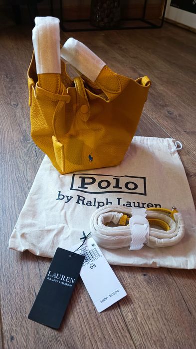 Torebka Ralph Lauren skórzana nowa oryginalna