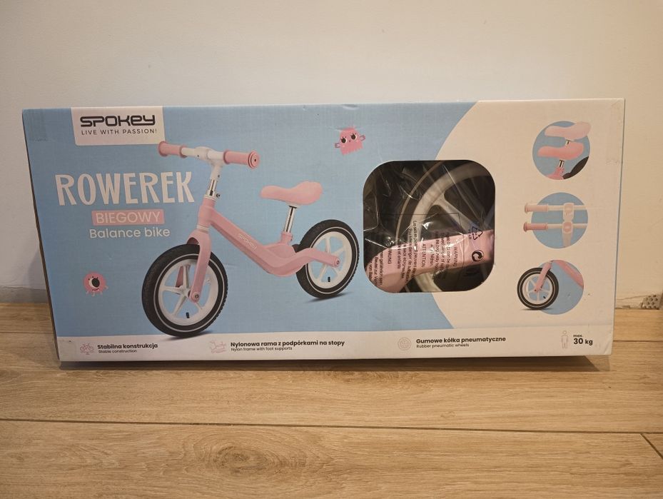 Rowerek biegowy Spokey