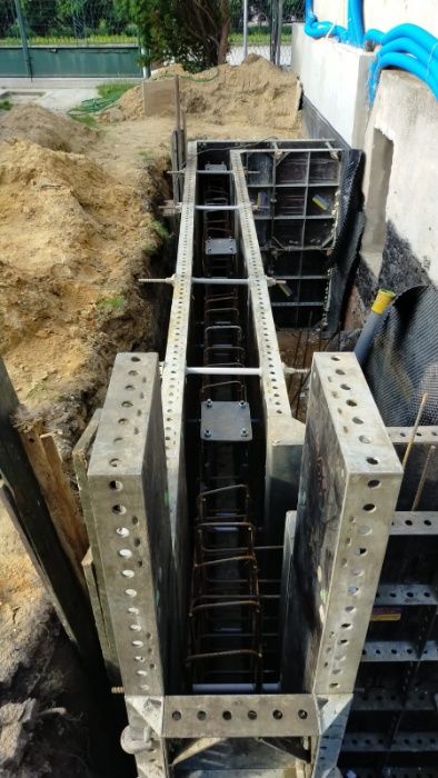 Szalunki do ścian i fundamentów wynajem Rybnik