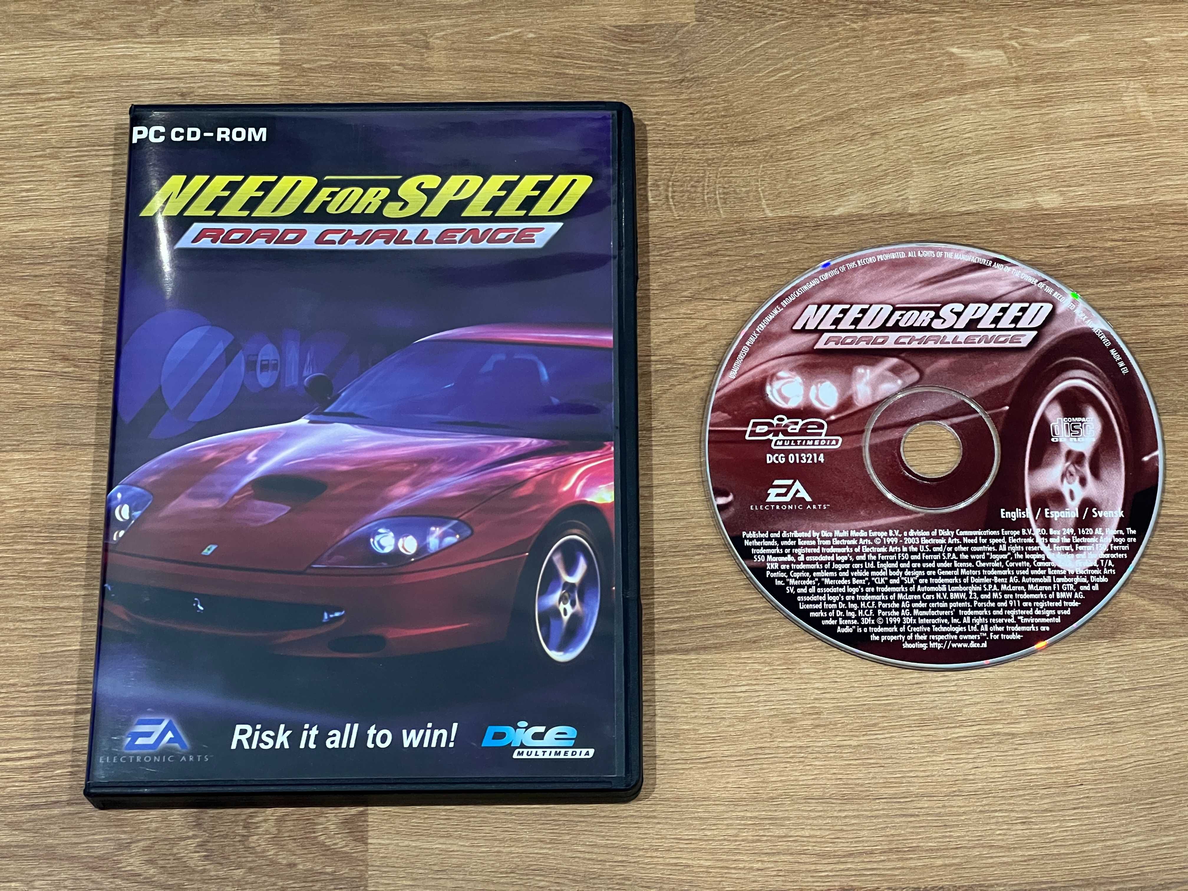 Need For Speed 4 Road Challenge gra (PC EN 2003) CD BOX EA DICE