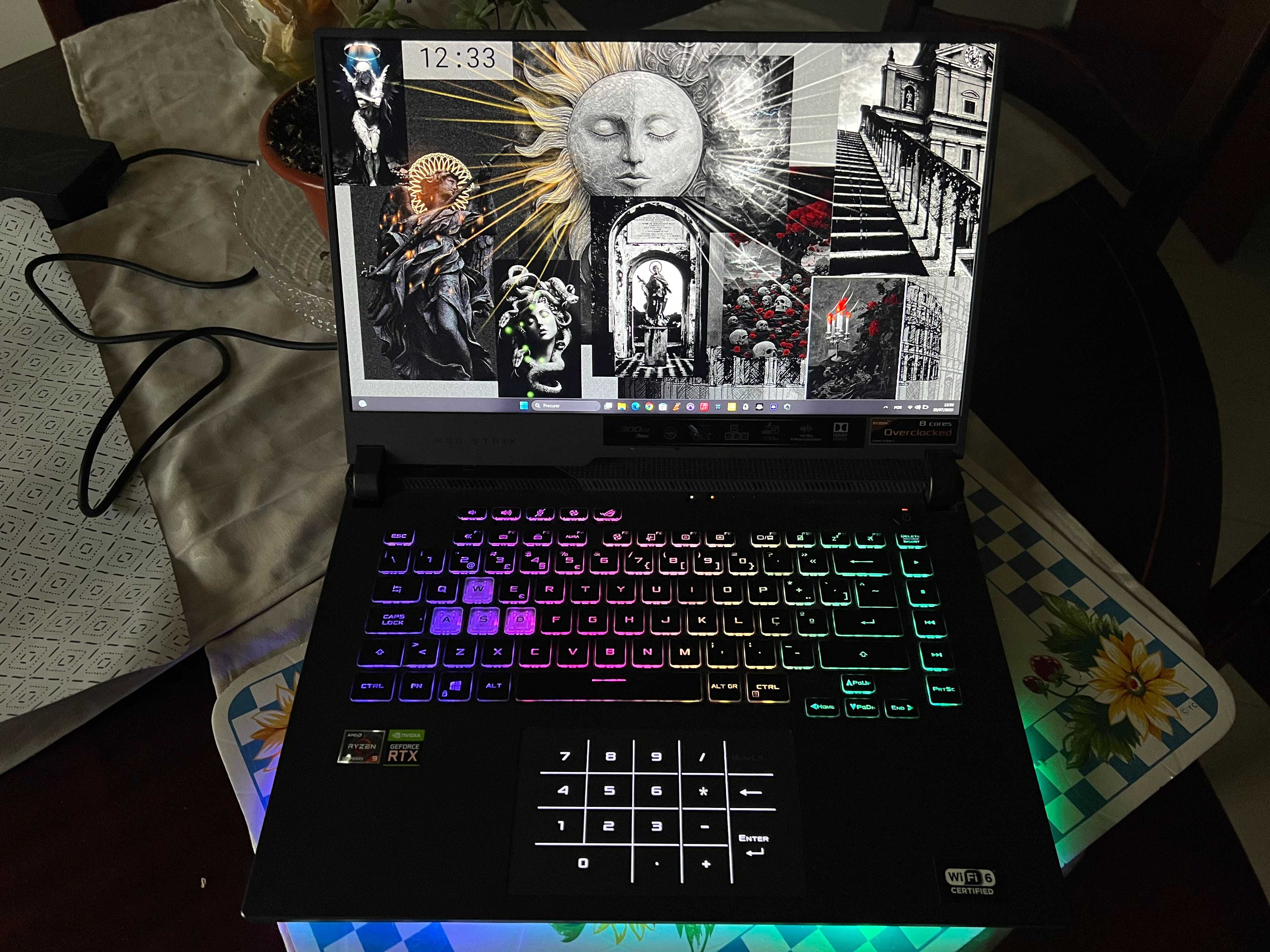 Asus ROG STRIX G15, Ryzen 9 5900HX, RTX 3070, 32Gb RAM