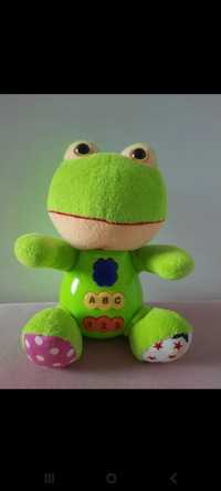 Interaktywna żabka mówi po polsku zabawka edukacyjna