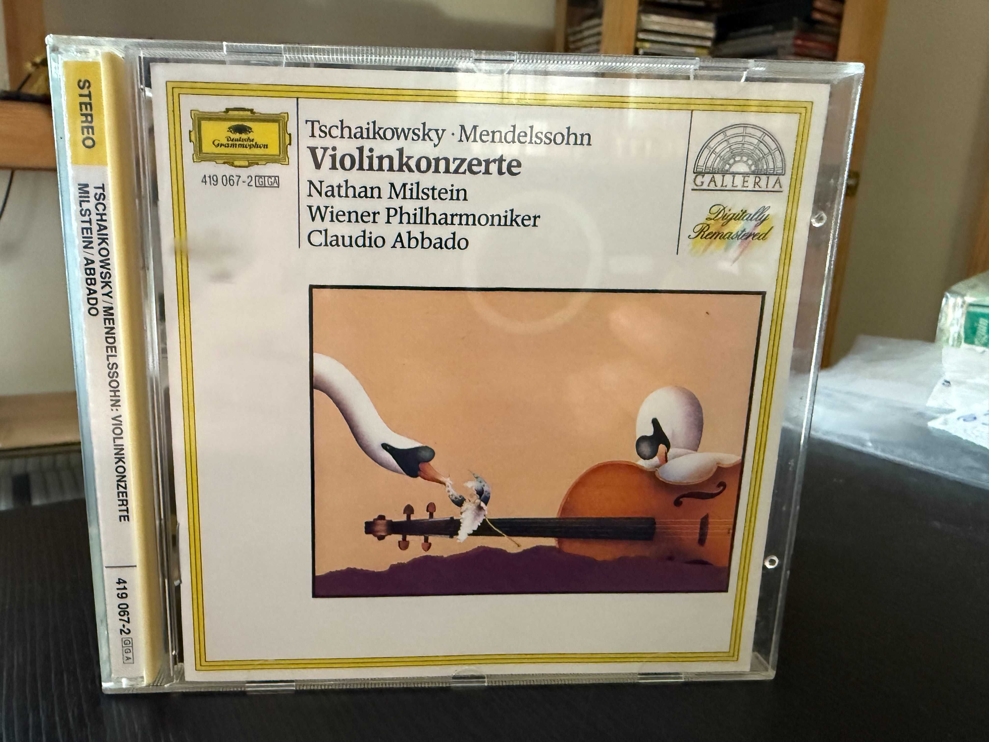 Tchaikovsky, Mendelssohn – Violinkonzerte – Nathan Milstein, C. Abbado