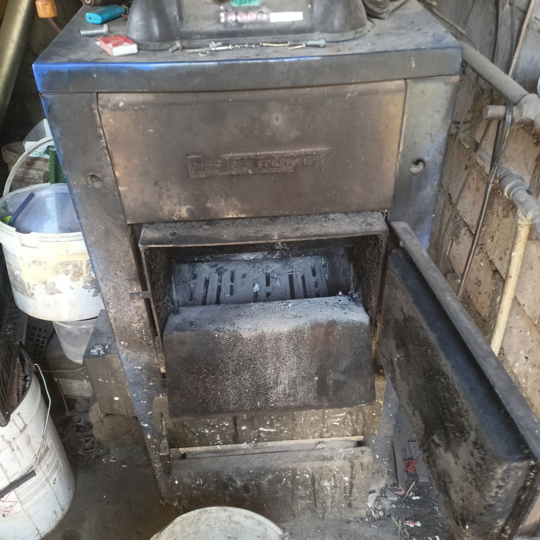 Części pieca elektrometr 15kw podajnik palnik na pellet