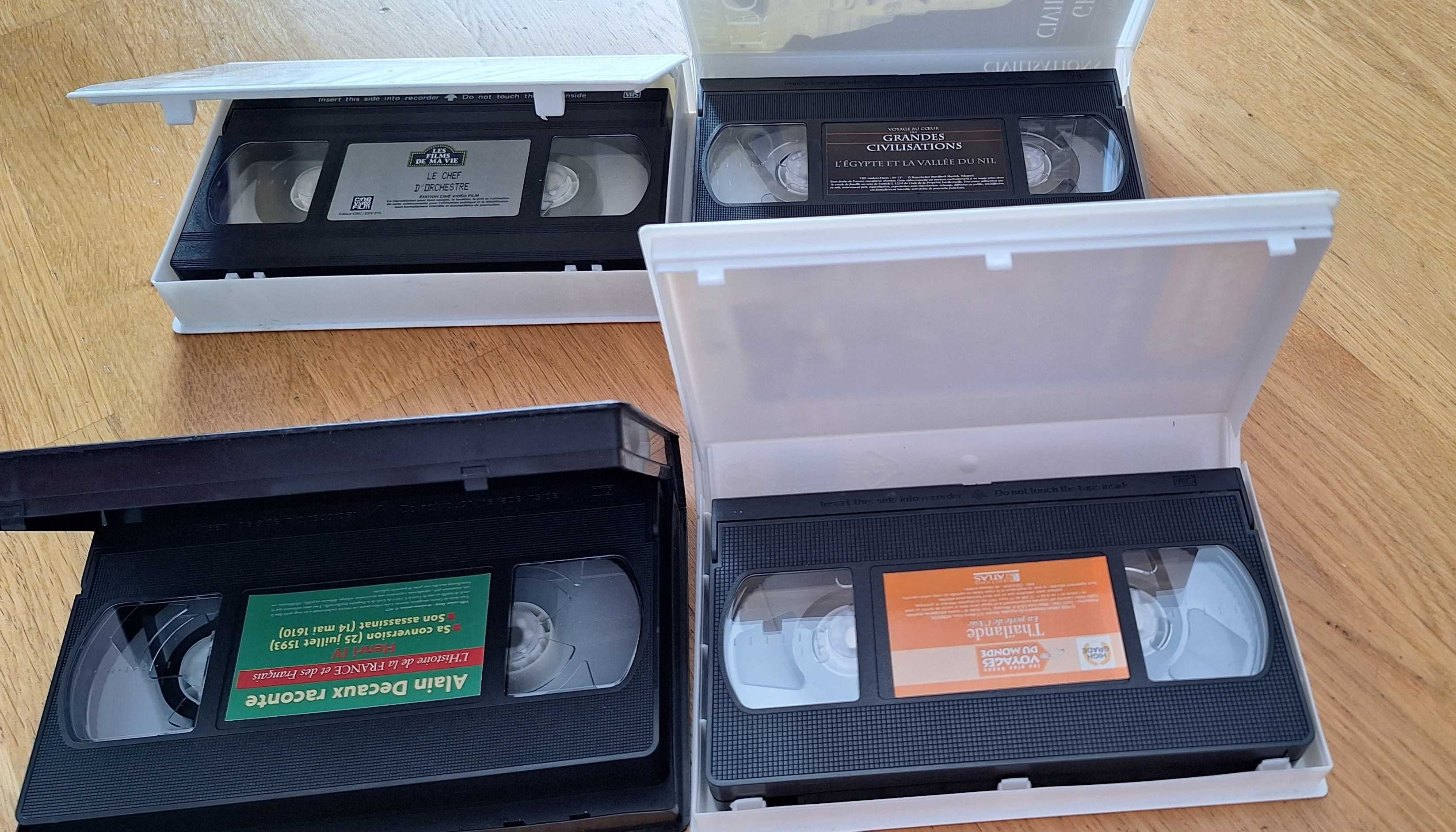 Kasety vhs po francusku