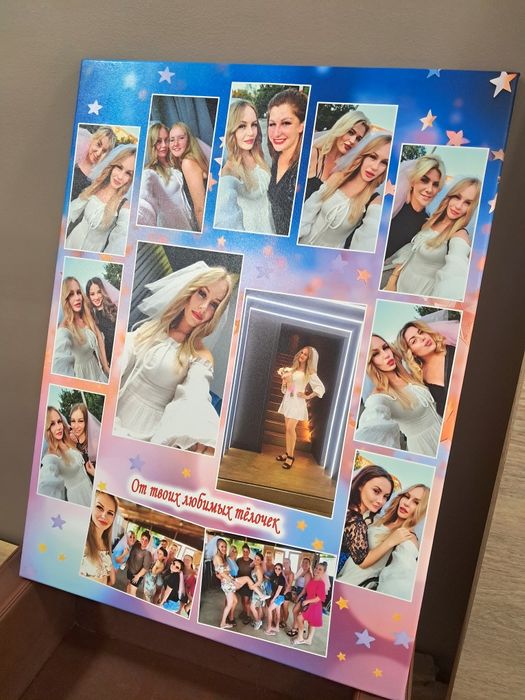 Печать фото на холсте/ Друк фото на полотнi