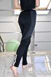 Dresy leginsy TexSport Concept czarne odblaski S 36