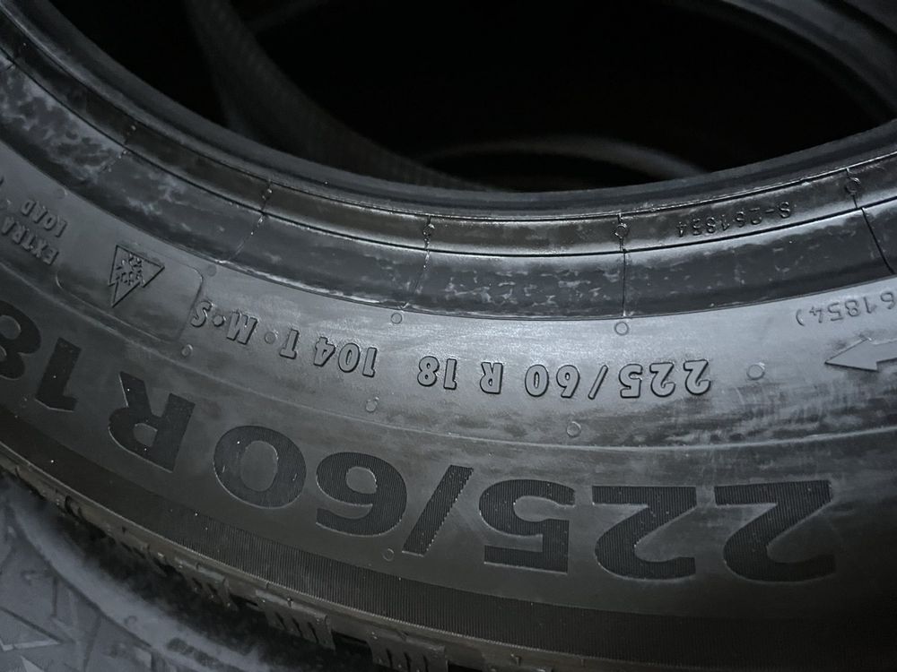 225/60/18 R18 Continental Ice Contact 3 4шт нові зима