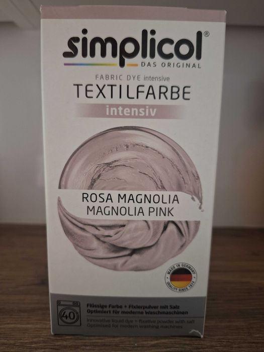 SIMPLICOL Barwnik do tkanin kolor MAGNOLIA 560G NOWY