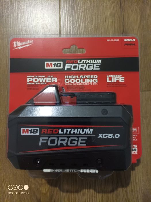 Milwaukee 48-11-1881 48-11-1861 48-11-1813 m18 Forge Battery