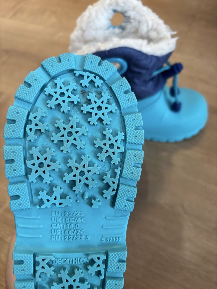 Botas e fato de neve Decathlon criança