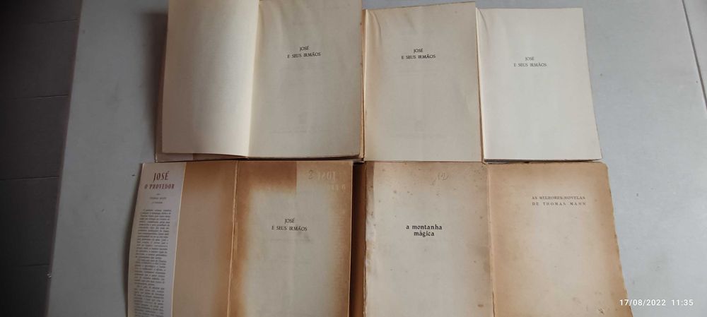 Lote  do autor - Thomas Mann   ( ler descrição) Ref: CE 1