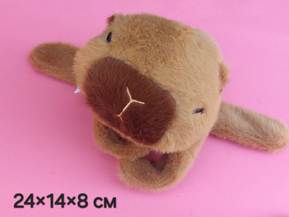 Лабубу Labubu Капібара  Плюшевий браслет на руку М'яка Іграшка Опт/Роз