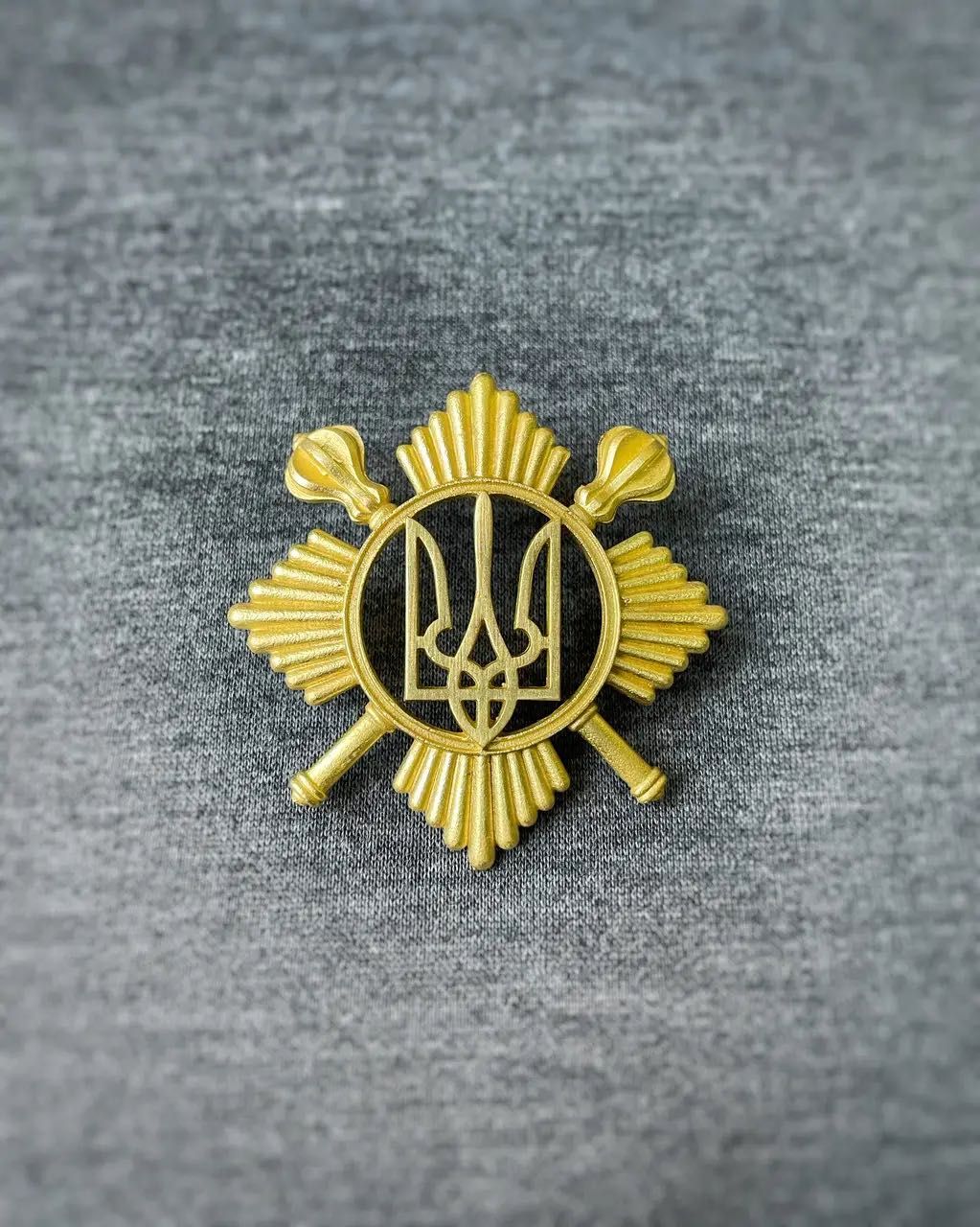 Кокарда, Беретный знак Президентського полку металева