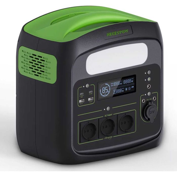 Зарядная станция NECESPOW 1200W/2400W 1105Wh (Ecoflow Bluetti)