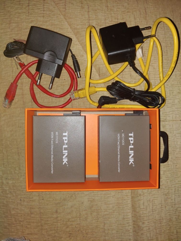 Медиаконверторы TP-LINK  MC111CS  , MC112CS