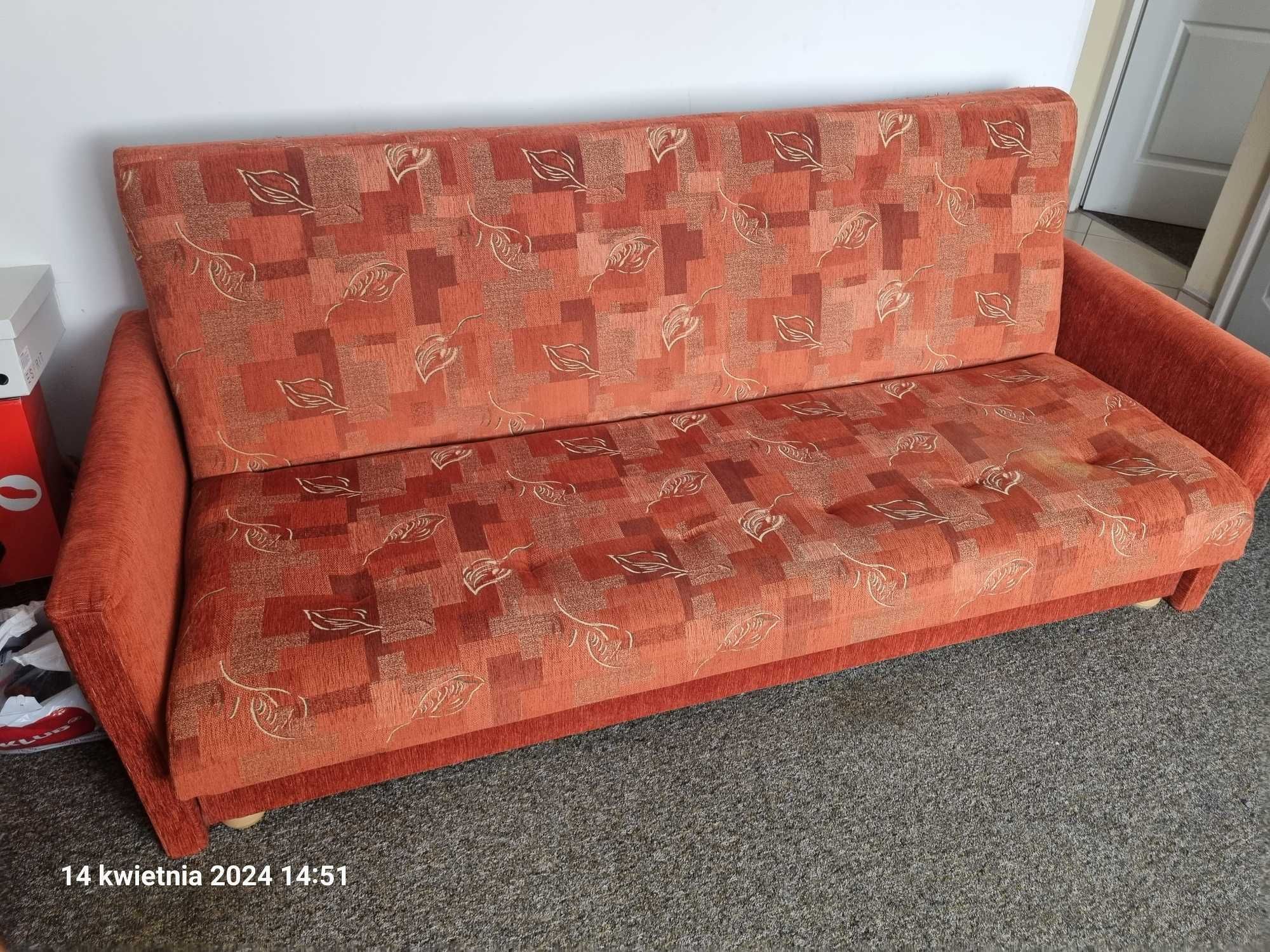 Wersalka kanapa sofa rozkładana