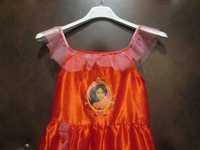strój księżniczki Disney Elena na 5-6 lat 110 - 116 cm