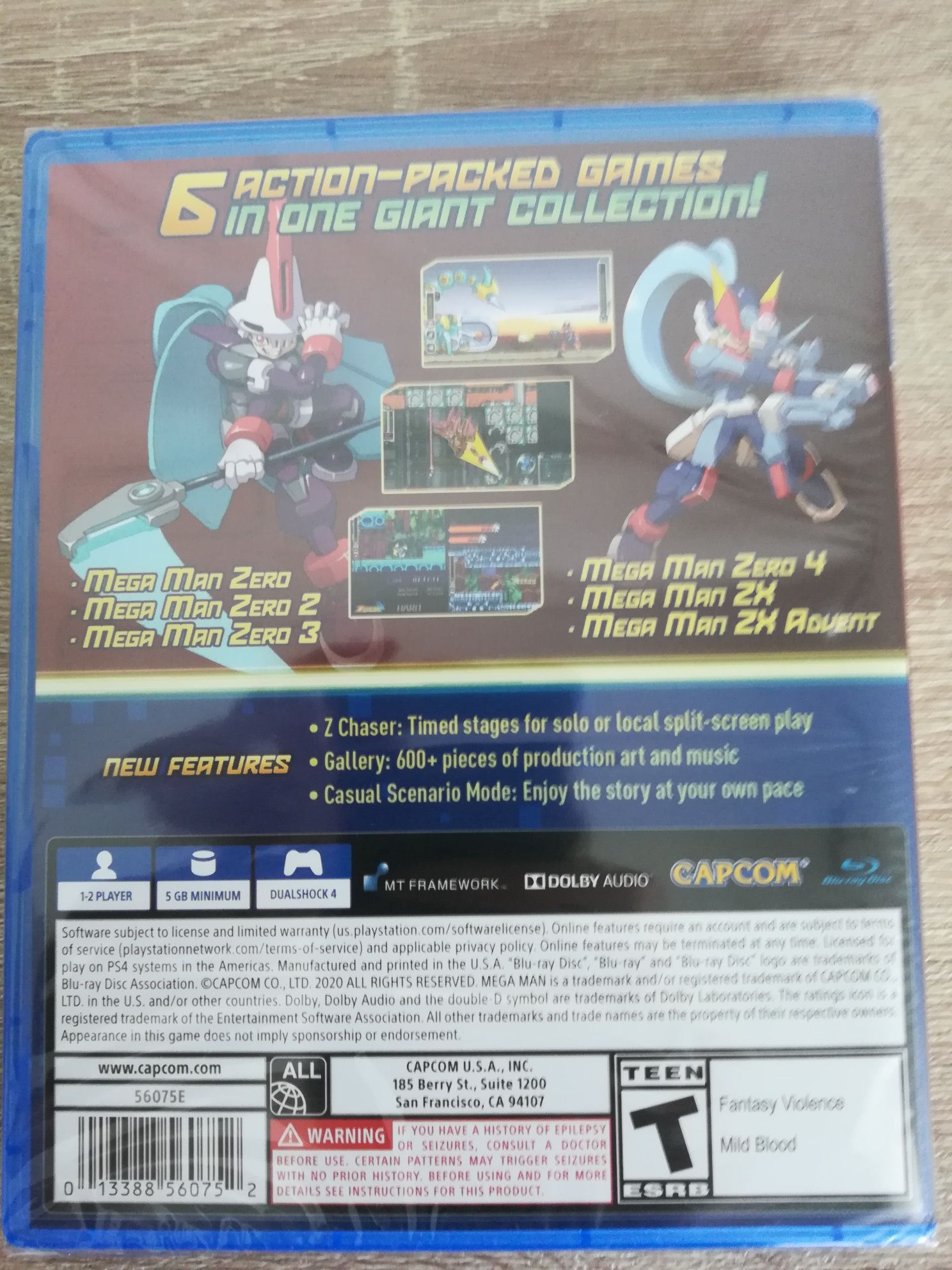 Megaman Zero/ZX Collection - PS4