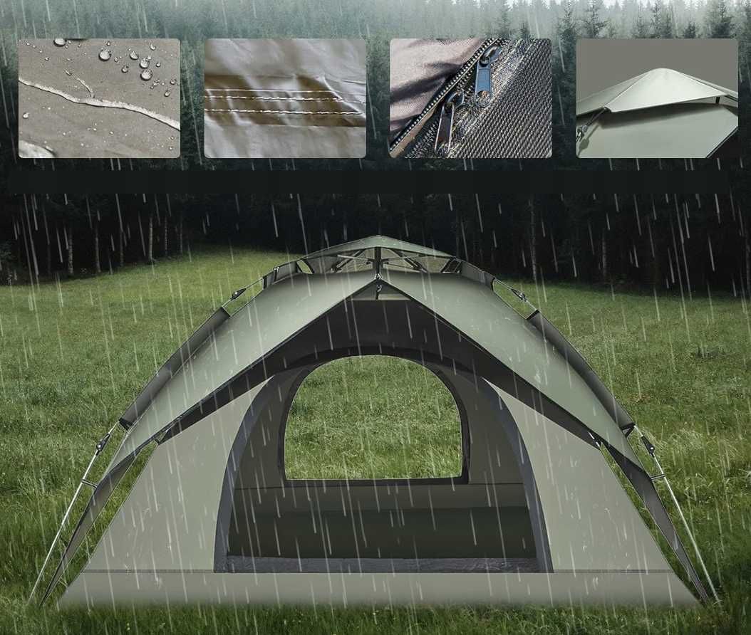 Namiot Kempingowy MIMAJOR Natychmiastowy 2-3 Osobowy KOPUŁOWY